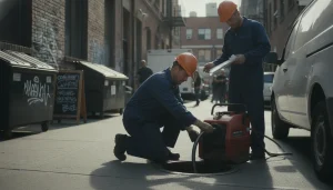 Featured commercial drain cleaning hero image for Los Gatos, highlighting coordinated emergency and planned service